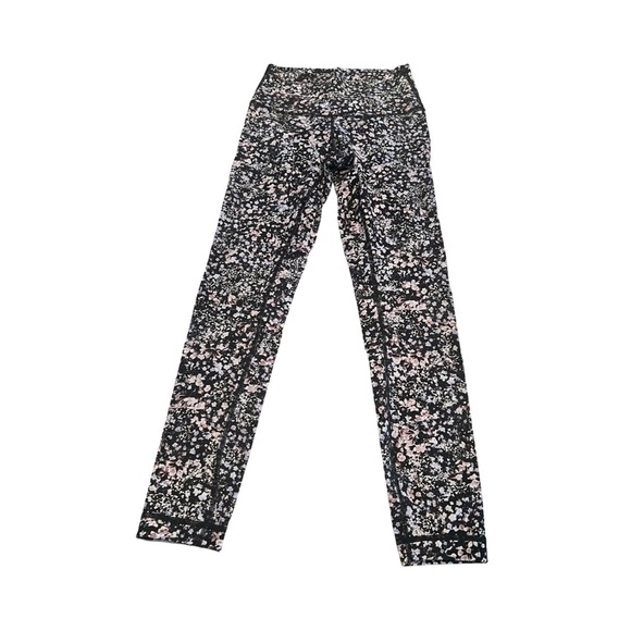 Lululemon Wunder Under High-Rise Tight 25" Luxtreme Floral Spritz Women's Size 4 - Picture 1 of 4